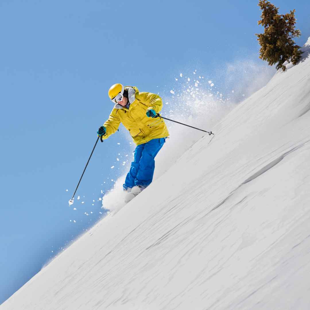 Skiing in the Rockies